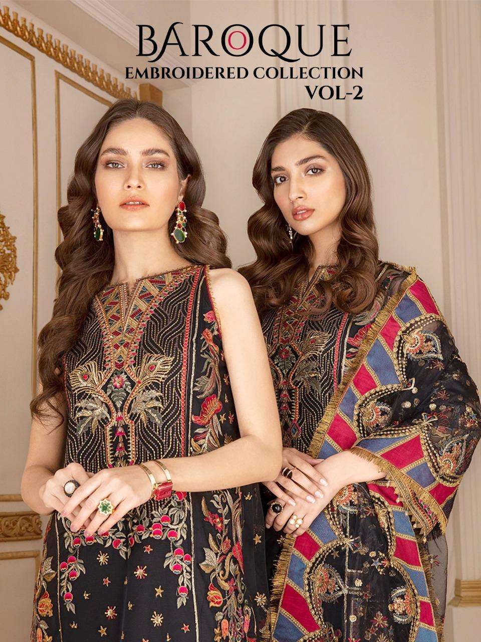 BAROQUE EMBRODERD  COLLECTION VOL2 SHREE FAB
